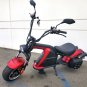 3000W Electric M8 Sport Chopper Motorcycle Harley Scooter Bike 60V MATTE RED