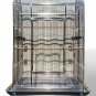Large Indoor / Outdoor 50" x 36" x 76" Stainless Steel Bird / Amazon Parrot Dome Top Cage