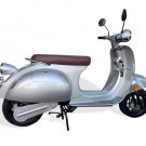 NEW 3000W Double Battery 40AH Electric Vespa Italian Design Scooter Moped 72V