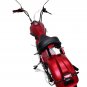 NEW 2000W Electric Wide Tire Scooter Chopper / Harley Design Motorcycle Bike 20AH Oxblood Red