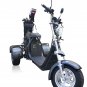 2000W Electric 3 Wheel Scooter Trike Harley Chopper Style Golf Cart Mobility Scooter CARBON FIBER