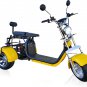 2000W Electric Trike Golf Cart Scooter Harley Style Canary Yellow CANARY YELLOW