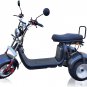 4000W Electric 3 Wheel Fat Tire Chopper Harley Scooter Trike Citycoco Mobility Scooter