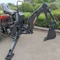 BHM5600  6' Backhoe Excavator Tractor Attachment Kubota Deere + PTO PUMP + TANK 15" Bucket