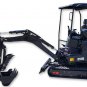 Kubota D722 Diesel 2 Ton Mini Excavator Backhoe Digger Swing Boom Telescoping Tracks Hydraulic Thumb