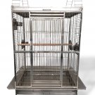 Large Stainless Steel Bird / Parrot Macaw Cage with Play Top