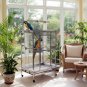 04 Stainless Steel XL Extra Large Bird Parrot Macaw Indoor Outdoor Cage Playtop