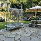 New #304 Stainless Steel Indoor / Outdoor Bird Parrot Macaw Breeder Double Cage New #304 Stainless Steel Indoor / Outdoor Bird Parrot Macaw Breeder Double Cage