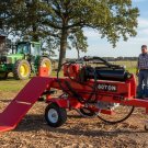 60 Ton Commercial Grade Hydraulic Log Wood Splitter w/ Log Lift Briggs & Stratton Engine