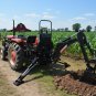 New BH8600 Backhoe Attachment w/ 9' FT Digging Depth 3 Point Hitch PTO + Thumb