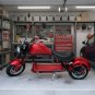 NEW 2000W Electric Wide Tire Scooter Chopper / Harley Design Motorcycle Bike 20AH Oxblood Red