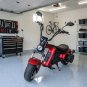 3000W Electric M8 Sport Chopper Motorcycle Harley Scooter Bike 60V MATTE RED
