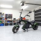 3000W Electric M8 Sport Chopper Motorcycle Harley Scooter Bike 60V MATTE GREEN 3000W Electric M8 Sport Chopper Motorcycle Harley Scooter Bike 60V MATTE GREEN