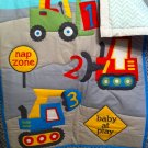 Construction Zone Baby Quilt