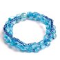 Blue Sky Glass Bracelet