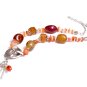 Red Aventurine Beaded Necklace