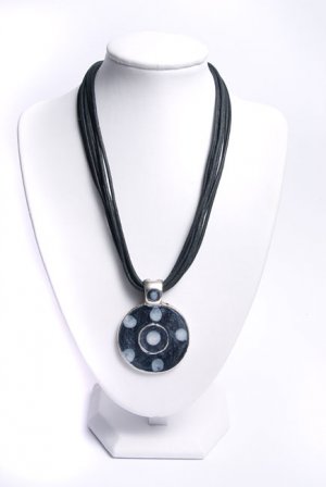 Black Pendant necklace