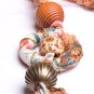 Rags to Riches Fabric Beaded Necklace