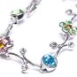 Shiny Silver Tone Bracelet