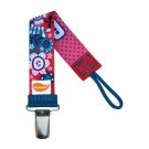 Bloom Personalized Pacifier Clip - Girls, Flowers