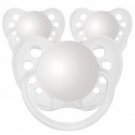 Set of 3 Personalized Pacifiers by Ulubulu, Clear, Unisex