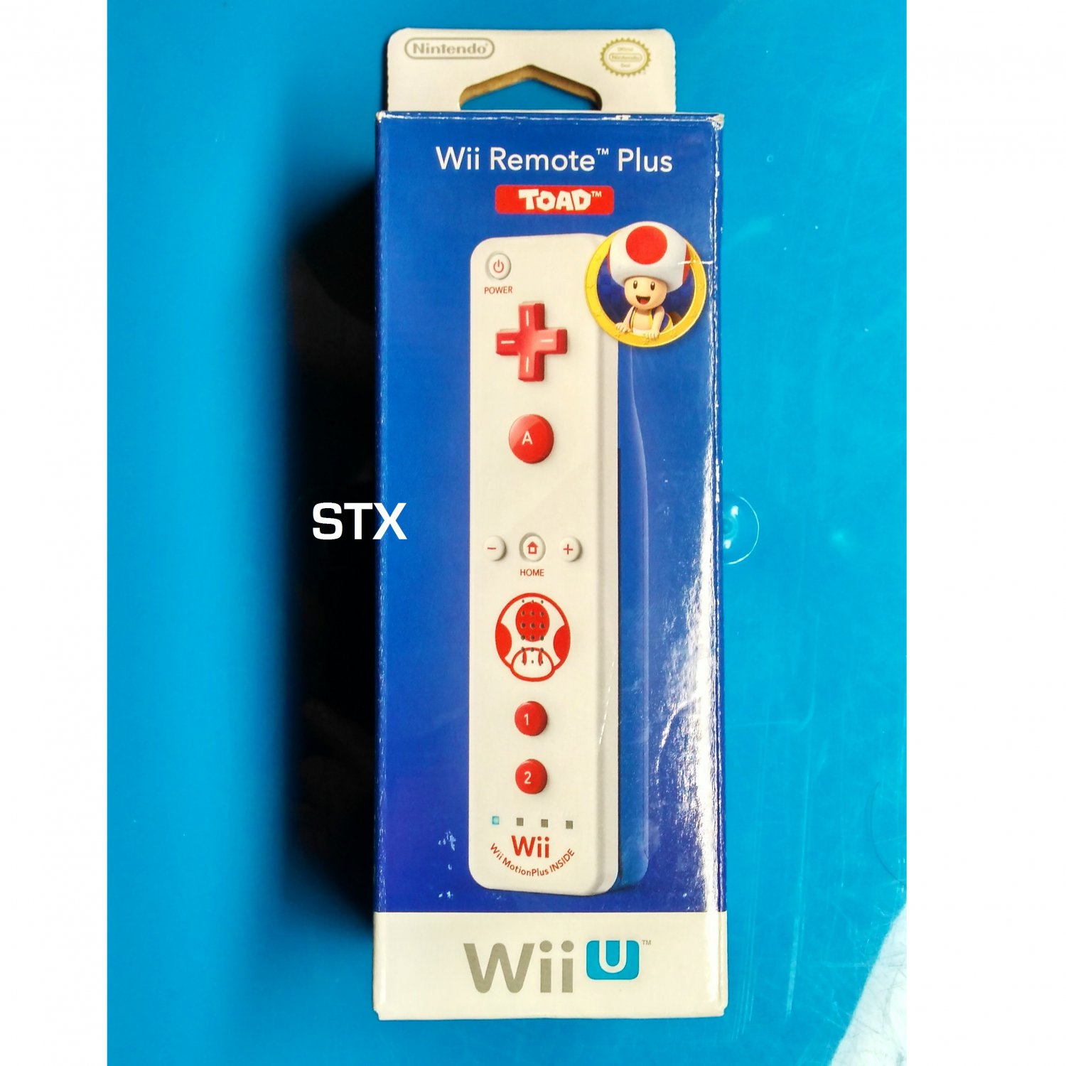 NEW Official Nintendo Toad Wii U Remote Controller Plus NEW SEALED