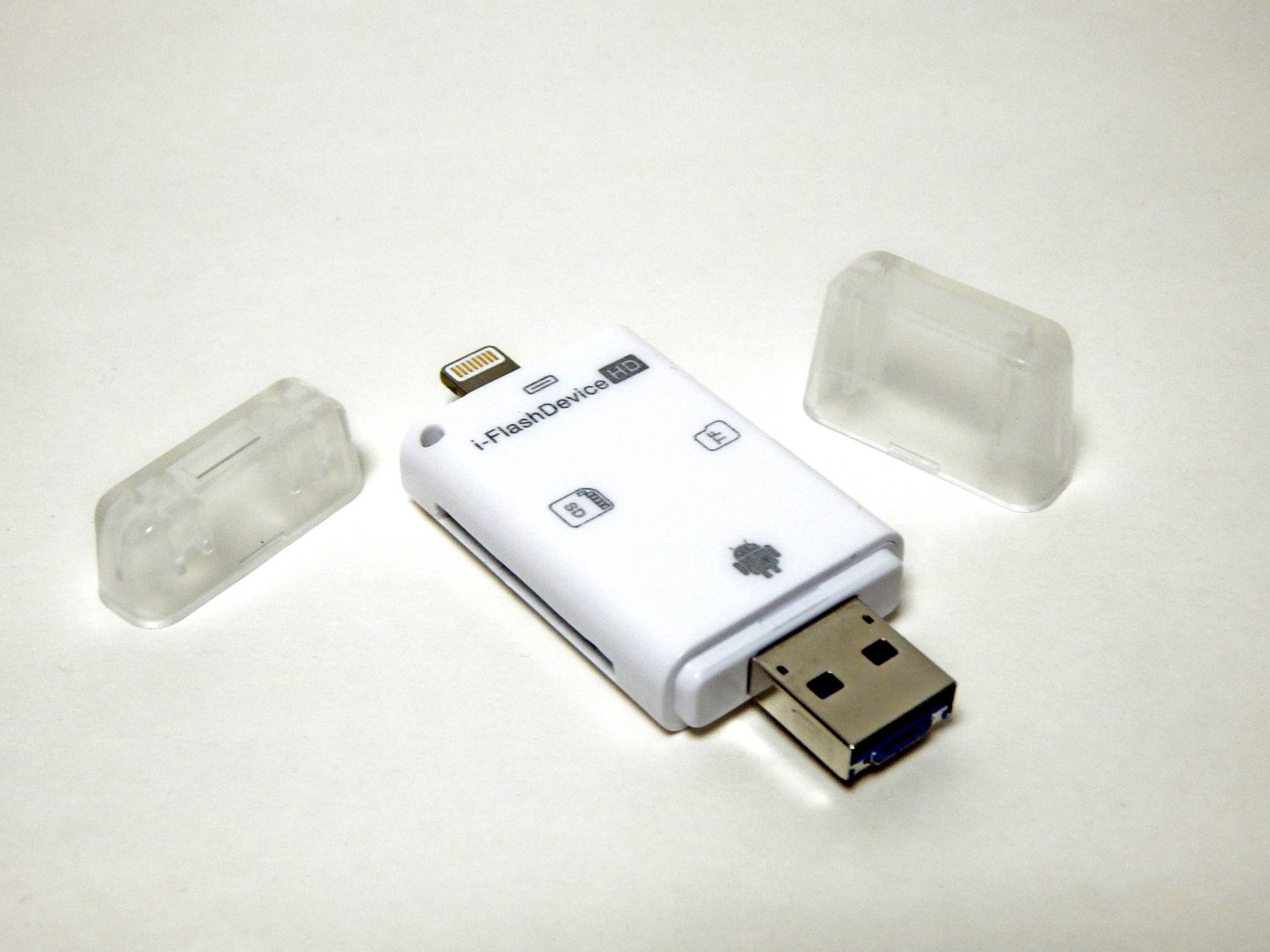 64GB microSD Card included with micro SD/TF Card Reader for iPad, iPhone