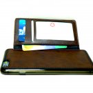 Advenplus Card Holder iPhone 6/6S plus Protection Case with a Bonus MFI Lightning USB Cable (Brown)