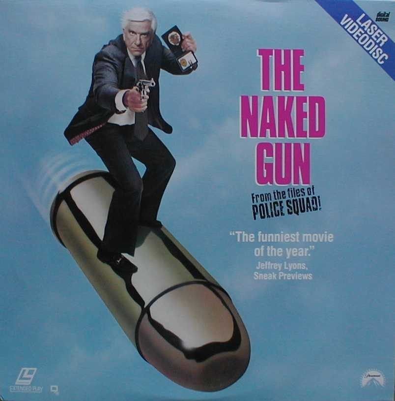The Naked Gun LASERDISC From the Files of Police Squad!
