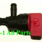 1/4" Fuel Shut-Off Valve In-line 90 Cut Off Petcock Mini Bike Motorcycle Gas USA