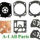 Carburetor Carb Kit Walbro D10-HDA D2 D20 D22 Gaskets Diaphragms Overhaul Parts