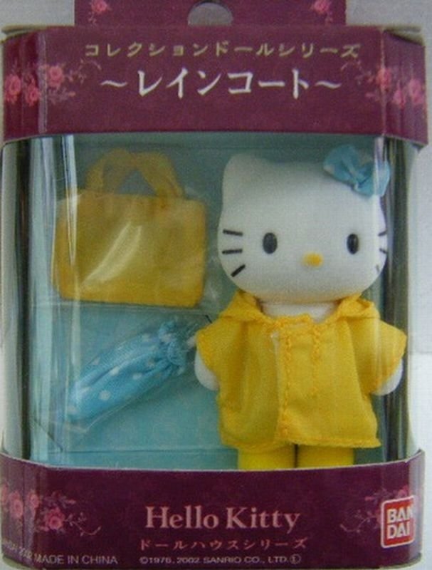 Sanrio Hello Kitty Little Berry Collection Doll Raincoat 2002 Bandai from Japan