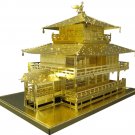 Metallic Nano 3D Puzzle Gold Series Kinkakuji TMG-03 Japan Temple Model Kit