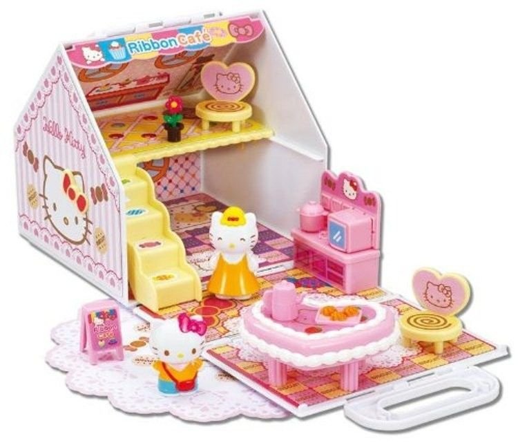 Hello Kitty Sweets World Collection Cake Box House & Doll From Japan New In Box