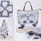 MUCHACHA AHCAHCUM Limited Spesial Gift Box Cat Mini Tote + Scarf + PostcardBook