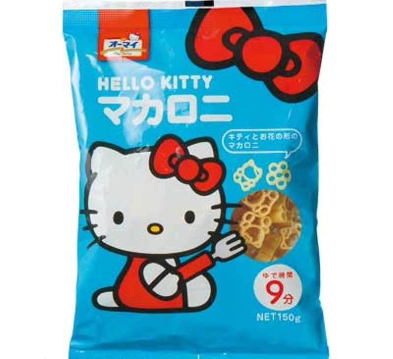 Hello Kitty Macaroni 150g 5oz Semolina Durum Wheat Pasta Nippn Ohmy JAPAN
