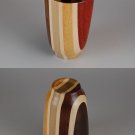 Japanese Sake Cup Guinomi Yosegi Wood Aphananthe-aspera Made in Hakone Japan #L3