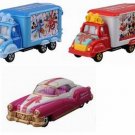 Set of 3 Tomica Disney Motors 30th Anniversary Jolie float Happiness Dream Star