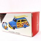 Rare Tomica Tokyo Disney Resort Donald Surf Wagon Car 2010 TDR Takara Tomy