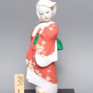 JAPAN HAKATA DOLL LOVE 13.7" Traditional Japanese Kimono Maiko Girl Figure
