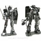 Metallic Nano 3D Puzzle Premium Series Gundam and Zaku Set TMPG-01/02 From Japan