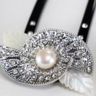 Japanese Hair Pin KANZASHI Natural Freshwater Large Pearl Kimono Made In Japan