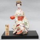 JAPAN HAKATA DOLL MAI ODORI 13" Traditional Japanese Geisha Figure Kimono Bijin