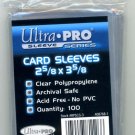 100 Sleeves Ultra Pro  Deck Protector 2 5/8 3 5/8  (SOFT)