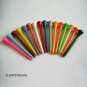 10000 x Golf Wood Tees Mixed Color