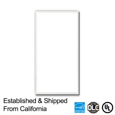 2x4 LED Flat Panel 6000k Dimmable - 50W