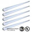 T8 LED Tube 18 Watt 6,000k 4 Ft - 5 Pack BALLAST REPLACEABLE