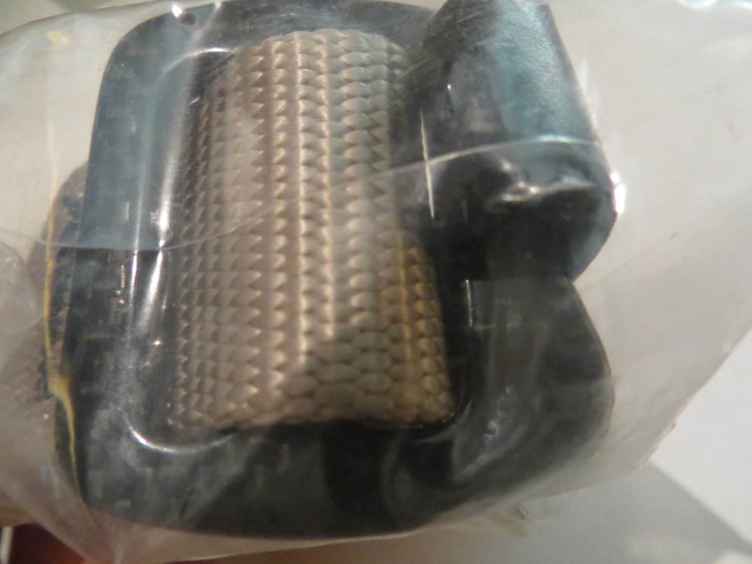 Carbon Fiber Belt Buckle belt 1.25" TAN large size non metallic