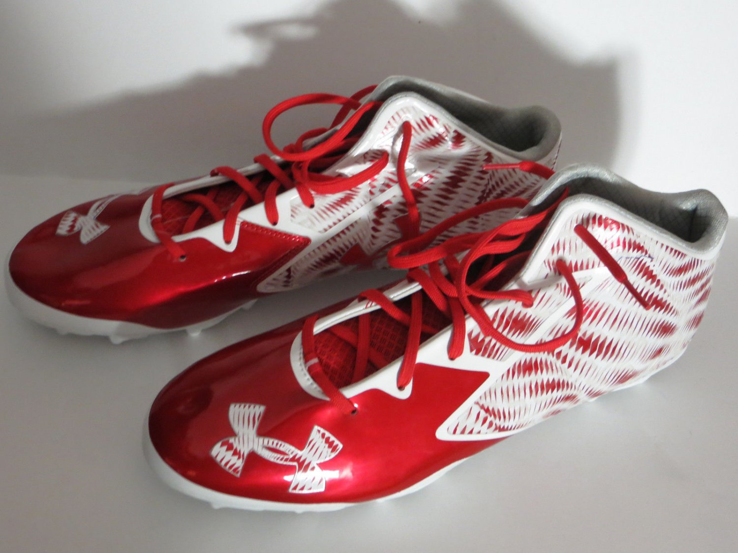 red under armour cleats