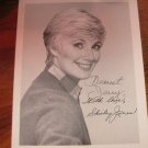 Signed Photo  Shirley Jones on a Laraine Day's Folded Foto Ten Stand